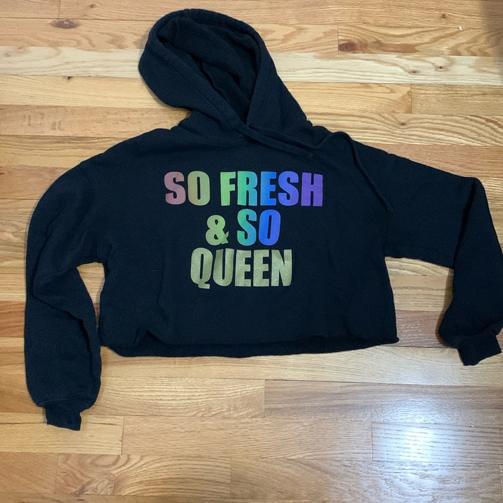 Sz S Tango Charlie Cropped Hoodie